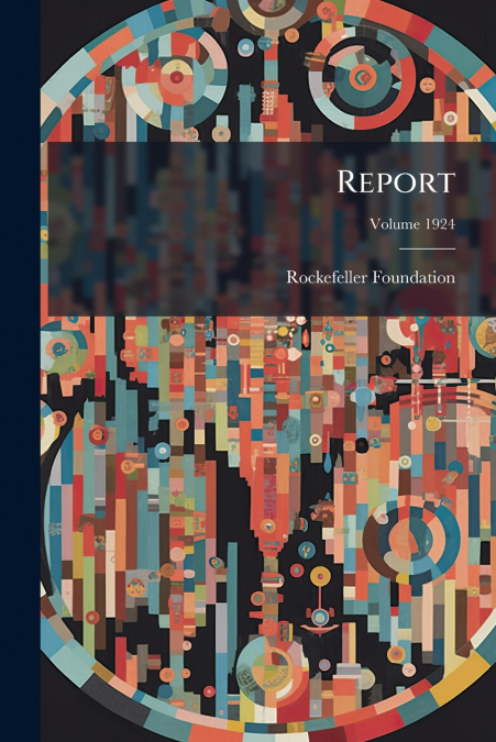 Report; Volume 1924