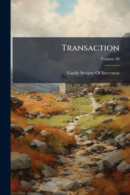 Transaction; Volume 20