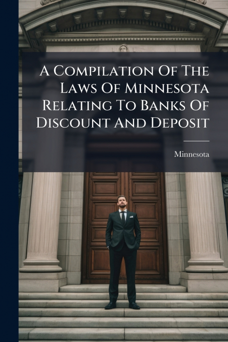 A Compilation Of The Laws Of Minnesota Relating To Banks Of Discount And Deposit