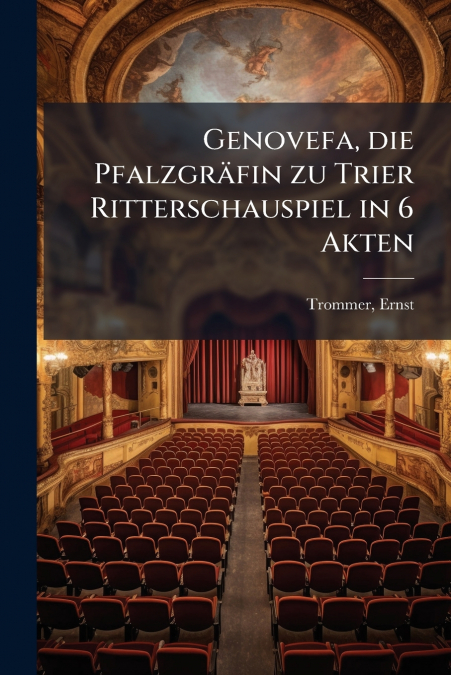 Genovefa, die Pfalzgräfin zu Trier Ritterschauspiel in 6 Akten