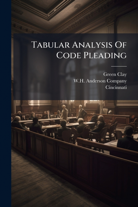 Tabular Analysis Of Code Pleading