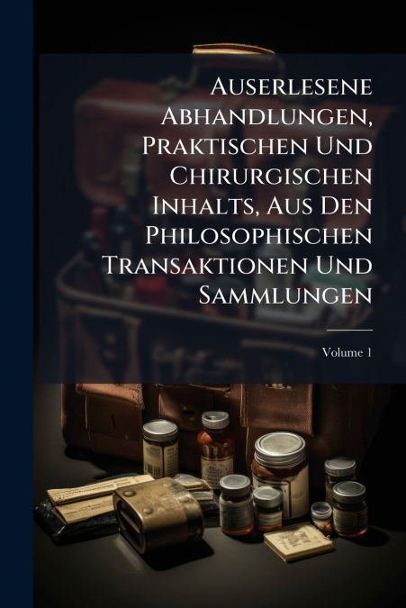 Auserlesene Abhandlungen, Praktischen Und Chirurgischen Inhalts, Aus Den Philosophischen Transaktionen Und Sammlungen; Volume 1