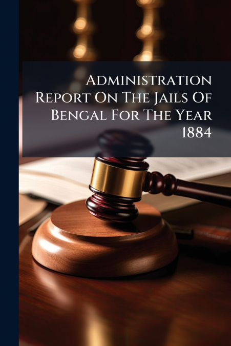 Administration Report On The Jails Of Bengal For The Year 1884