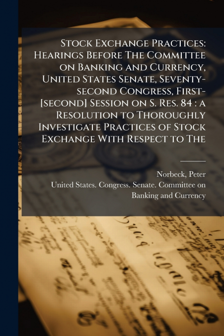 Stock Exchange Practices