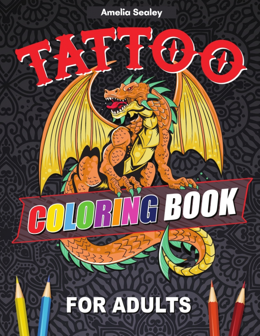 Tattoo Designs Coloring Book