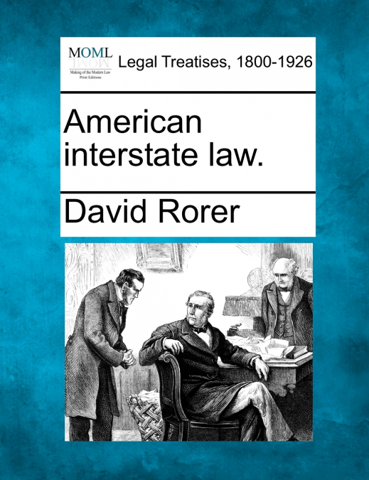 American interstate law.