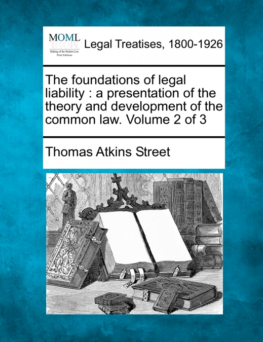 The foundations of legal liability