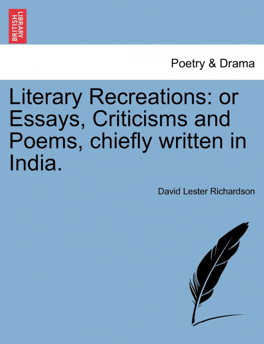 Literary Recreations