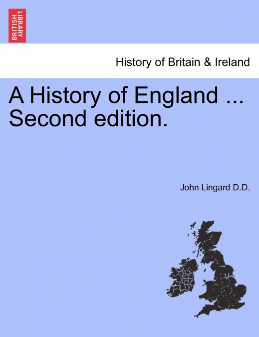 A History of England ... Second edition.