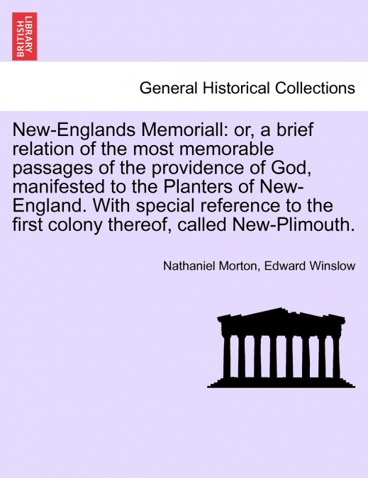 New-Englands Memoriall