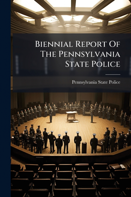 Biennial Report Of The Pennsylvania State Police