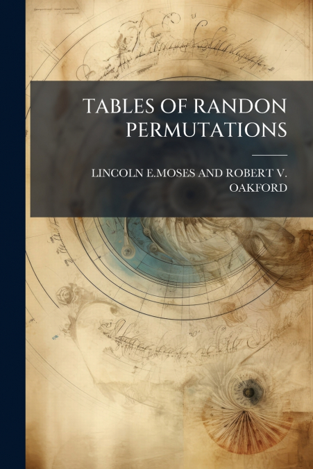 TABLES OF RANDON PERMUTATIONS