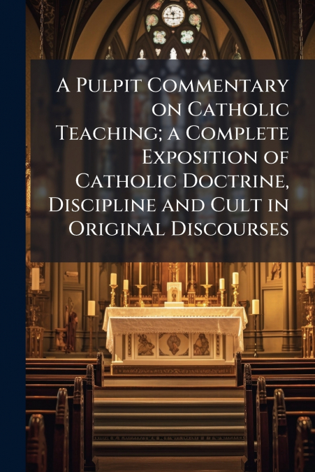 A Pulpit Commentary on Catholic Teaching; a Complete Exposition of Catholic Doctrine, Discipline and Cult in Original Discourses