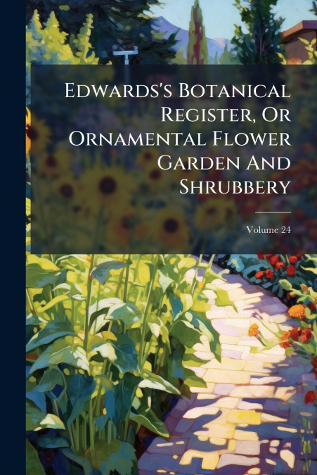 Edwards’s Botanical Register, Or Ornamental Flower Garden And Shrubbery; Volume 24