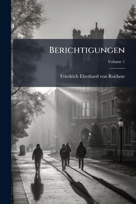 Berichtigungen; Volume 1