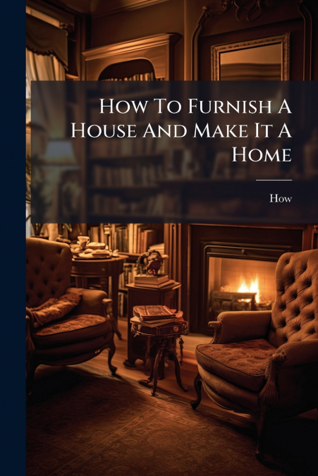 How To Furnish A House And Make It A Home