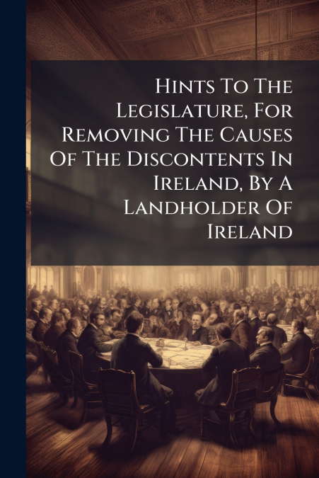 Hints To The Legislature, For Removing The Causes Of The Discontents In Ireland, By A Landholder Of Ireland