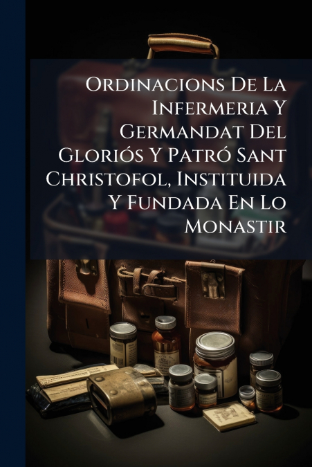 Ordinacions De La Infermeria Y Germandat Del Gloriós Y Patró Sant Christofol, Instituida Y Fundada En Lo Monastir