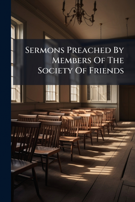 Sermons Preached By Members Of The Society Of Friends