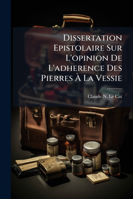 Dissertation Epistolaire Sur L’opinion De L’adherence Des Pierres À La Vessie