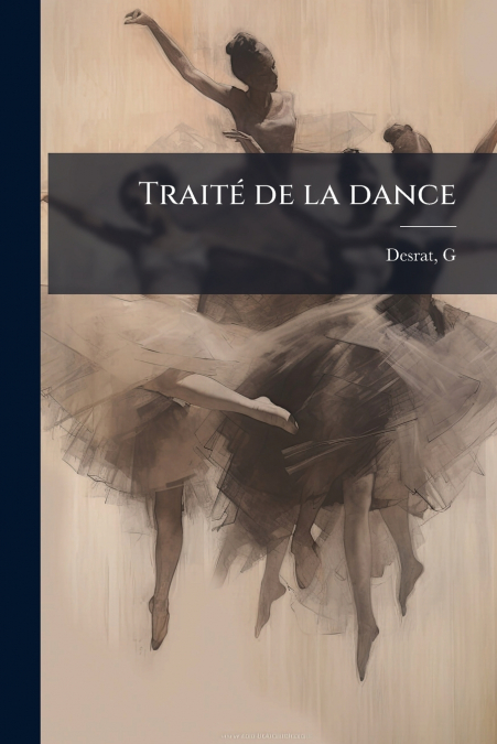Traité de la dance