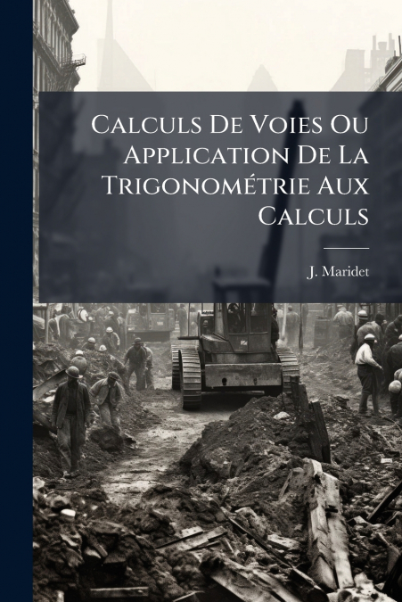 Calculs De Voies Ou Application De La Trigonométrie Aux Calculs