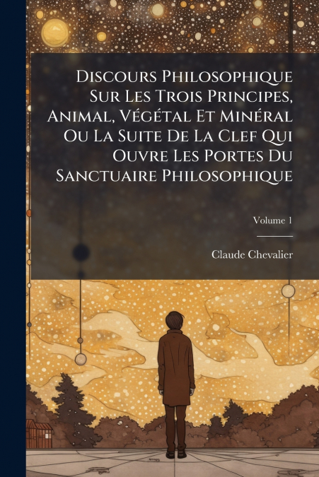 Discours Philosophique Sur Les Trois Principes, Animal, Végétal Et Minéral Ou La Suite De La Clef Qui Ouvre Les Portes Du Sanctuaire Philosophique; Volume 1