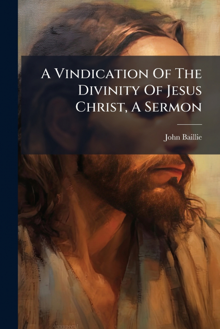 A Vindication Of The Divinity Of Jesus Christ, A Sermon