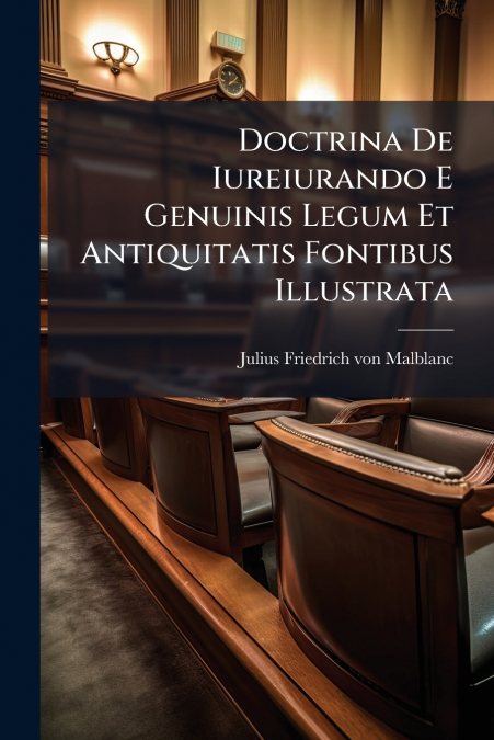 Doctrina De Iureiurando E Genuinis Legum Et Antiquitatis Fontibus Illustrata