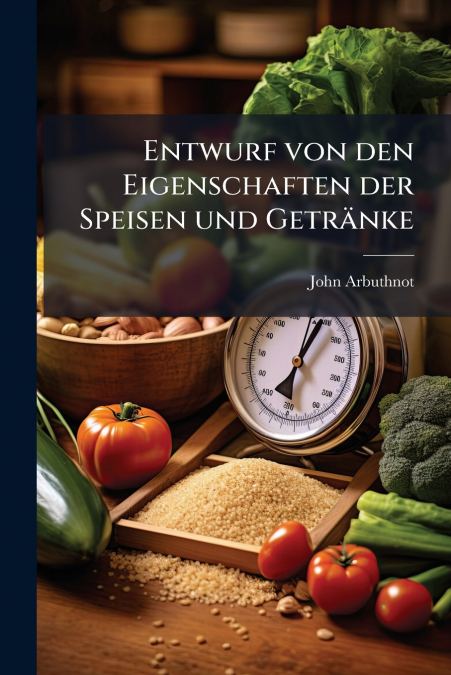 Entwurf von den Eigenschaften der Speisen und Getränke