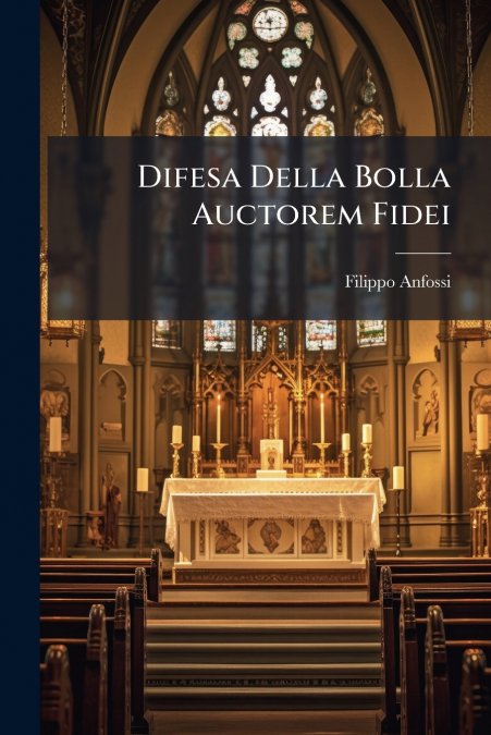 Difesa Della Bolla Auctorem Fidei