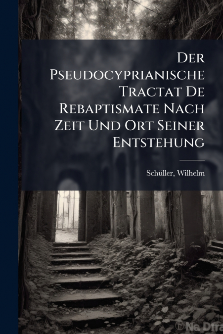 Der Pseudocyprianische Tractat De Rebaptismate Nach Zeit Und Ort Seiner Entstehung