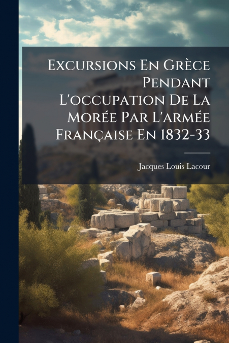 Excursions En Grèce Pendant L’occupation De La Morée Par L’armée Française En 1832-33