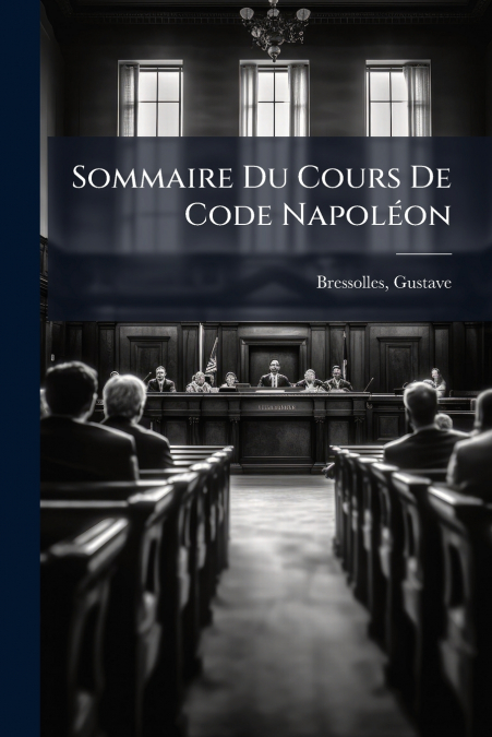 Sommaire Du Cours De Code Napoléon
