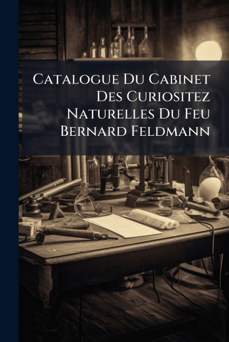 Catalogue Du Cabinet Des Curiositez Naturelles Du Feu Bernard Feldmann