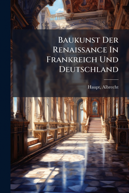 Baukunst Der Renaissance In Frankreich Und Deutschland