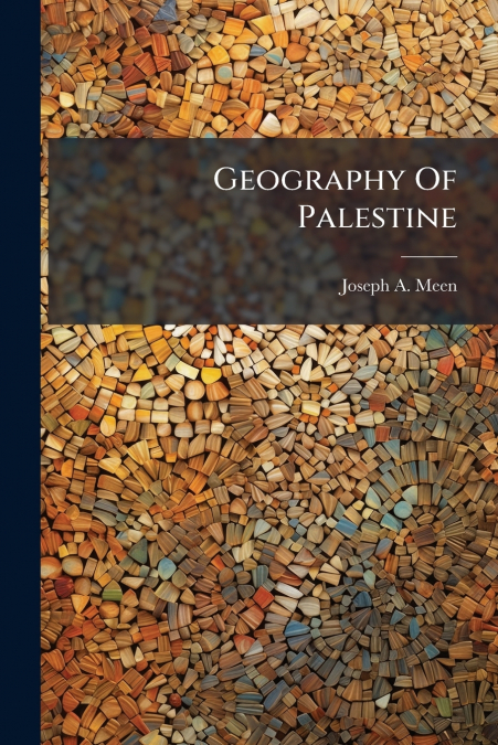 Geography Of Palestine