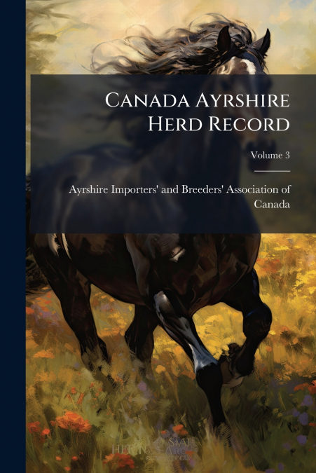 Canada Ayrshire Herd Record
