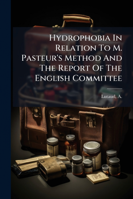 Hydrophobia In Relation To M. Pasteur’s Method And The Report Of The English Committee