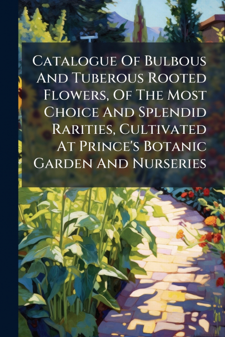 Catalogue Of Bulbous And Tuberous Rooted Flowers, Of The Most Choice And Splendid Rarities, Cultivated At Prince’s Botanic Garden And Nurseries