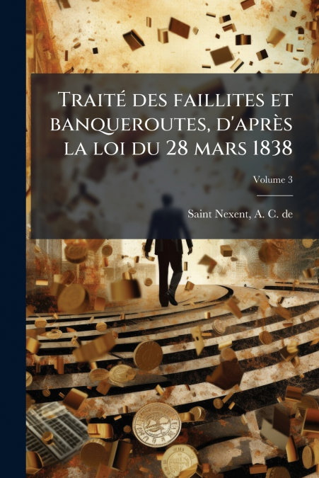Traité des faillites et banqueroutes, d’après la loi du 28 mars 1838; Volume 3