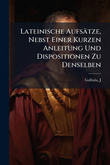 Lateinische Aufsätze, Nebst Einer Kurzen Anleitung Und Dispositionen Zu Denselben