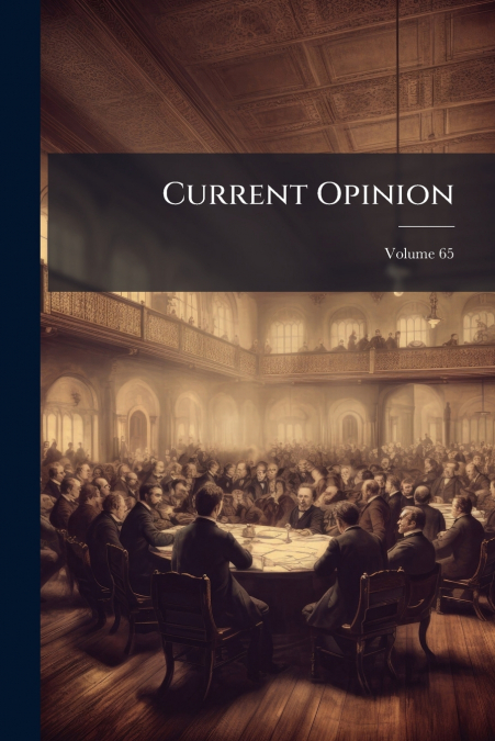 Current Opinion; Volume 65