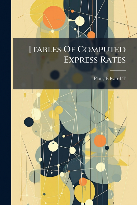 [tables Of Computed Express Rates