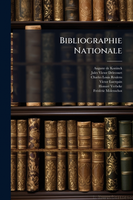 Bibliographie Nationale