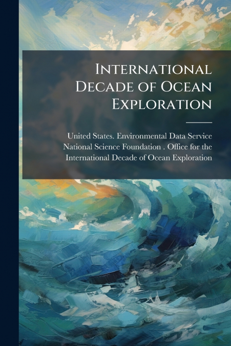 International Decade of Ocean Exploration