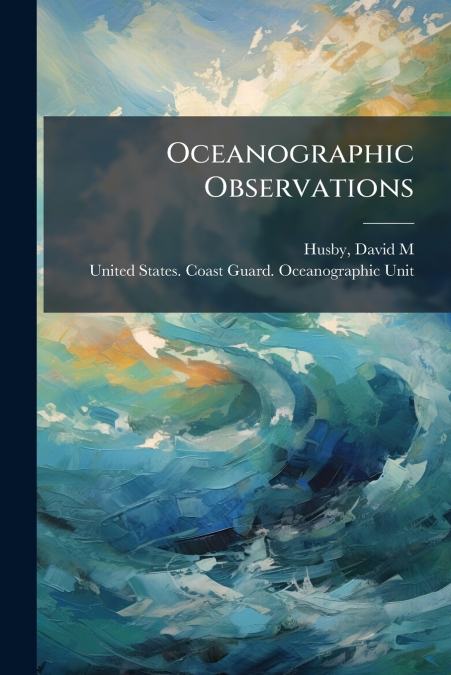 Oceanographic Observations