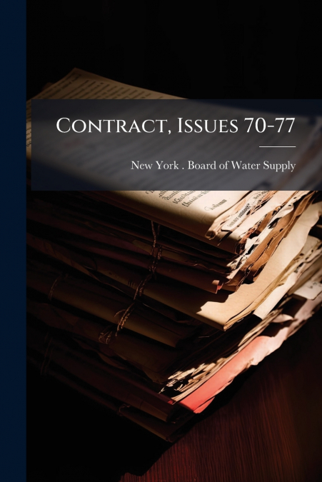 Contract, Issues 70-77