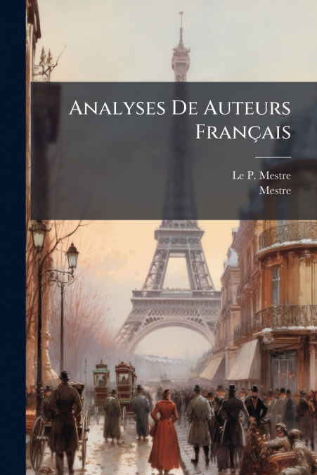 Analyses De Auteurs Français