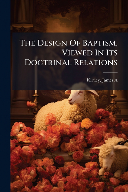 The Design Of Baptism, Viewed In Its Doctrinal Relations